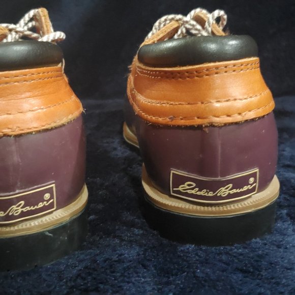 Eddie Bauer Leather Duck Boots - Picture 3 of 4